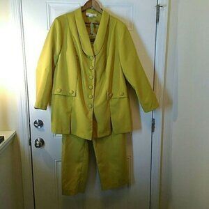 Allison Woods charmeuse pantsuit (NWOT)